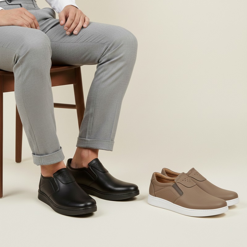 کفش روزمره مردانه مدل Shahab-مشکی